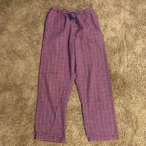 sale ⭐️ CREW Red, white, blue plaid flannel pajama/lounge pants. EUC ❤️